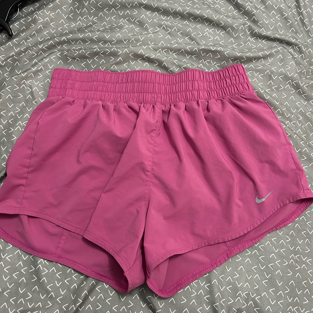 Pink Nike shorts size medium